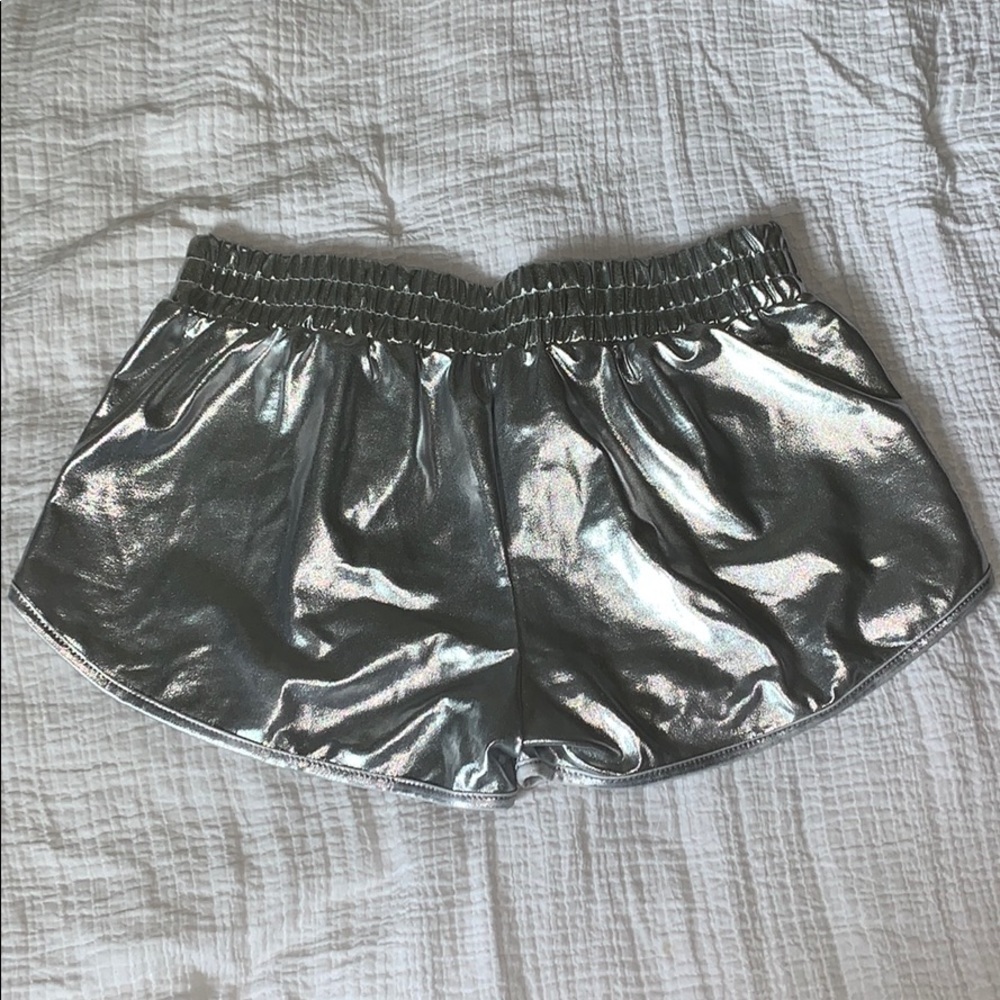 Silver Shorts - Picture 2 of 2
